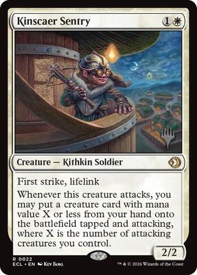 Kinscaer Sentry card from Promo Pack: Lorwyn Eclipsed