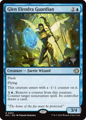 Glen Elendra Guardian card from Promo Pack: Lorwyn Eclipsed