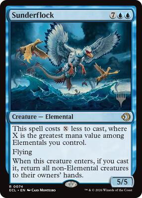 Sunderflock card from Promo Pack: Lorwyn Eclipsed