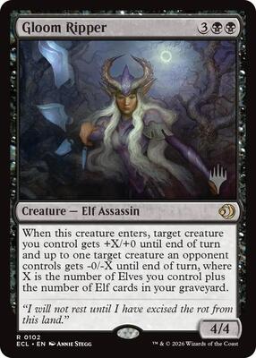 Gloom Ripper card from Promo Pack: Lorwyn Eclipsed