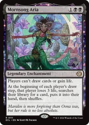 Mornsong Aria card from Promo Pack: Lorwyn Eclipsed