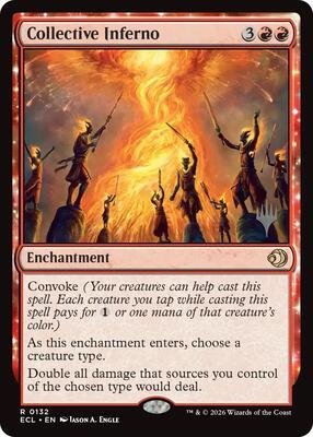 Collective Inferno card from Promo Pack: Lorwyn Eclipsed
