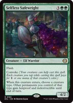 Selfless Safewright card from Promo Pack: Lorwyn Eclipsed