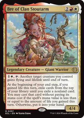 Bre of Clan Stoutarm card from Promo Pack: Lorwyn Eclipsed