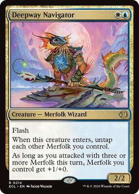 Deepway Navigator card from Promo Pack: Lorwyn Eclipsed