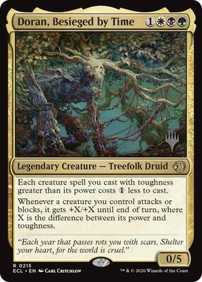 Doran, Besieged by Time card from Promo Pack: Lorwyn Eclipsed