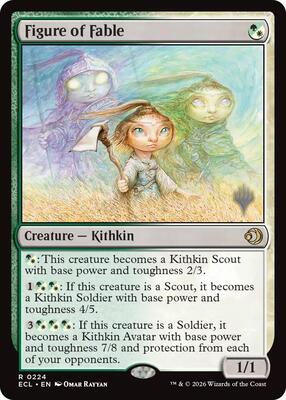 Figure of Fable card from Promo Pack: Lorwyn Eclipsed