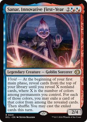 Sanar, Innovative First-Year card from Promo Pack: Lorwyn Eclipsed