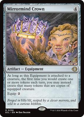 Mirrormind Crown card from Promo Pack: Lorwyn Eclipsed