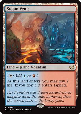 Steam Vents card from Promo Pack: Lorwyn Eclipsed