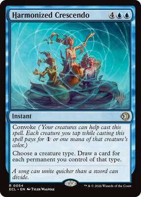 Harmonized Crescendo card from Promo Pack: Lorwyn Eclipsed