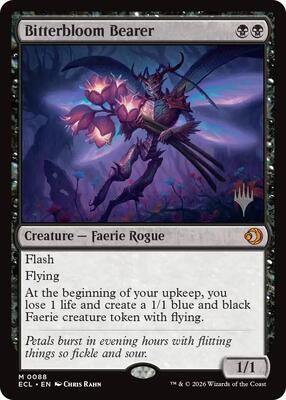 Bitterbloom Bearer card from Promo Pack: Lorwyn Eclipsed