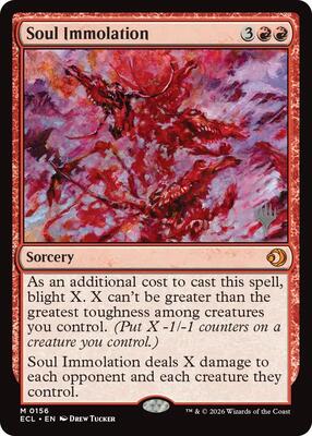 Soul Immolation card from Promo Pack: Lorwyn Eclipsed