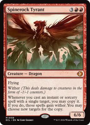 Spinerock Tyrant card from Promo Pack: Lorwyn Eclipsed
