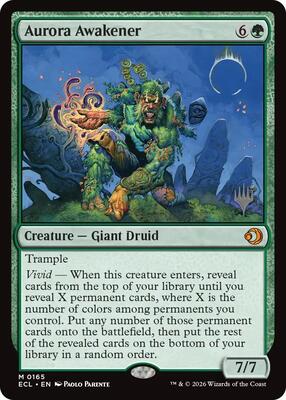 Aurora Awakener card from Promo Pack: Lorwyn Eclipsed