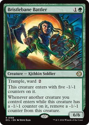Bristlebane Battler card from Promo Pack: Lorwyn Eclipsed