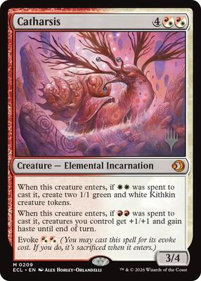 Catharsis card from Promo Pack: Lorwyn Eclipsed