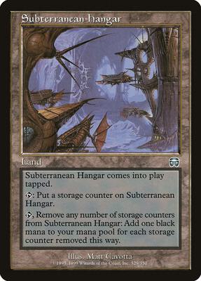 Subterranean Hangar card from Mercadian Masques