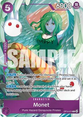 Monet (Dash Pack) card from The Azure Sea's Seven