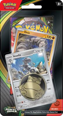 Perfect Order Premium Checklane Blister [Steelix Line] card from ME03: Perfect Order