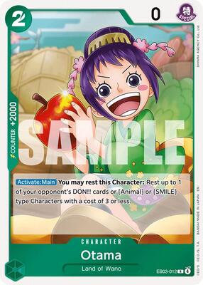 Otama card from Extra Booster: One Piece Heroines Edition