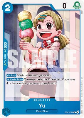 Yu card from Extra Booster: One Piece Heroines Edition