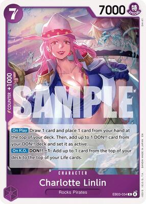 Charlotte Linlin card from Extra Booster: One Piece Heroines Edition