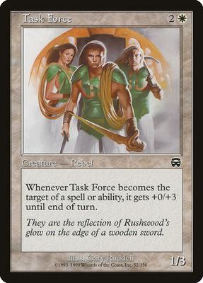 Task Force card from Mercadian Masques