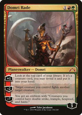 Domri Rade card from Gatecrash