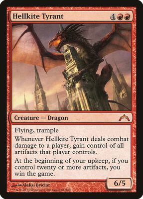 Hellkite Tyrant card from Gatecrash