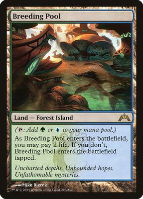Breeding Pool card from Gatecrash