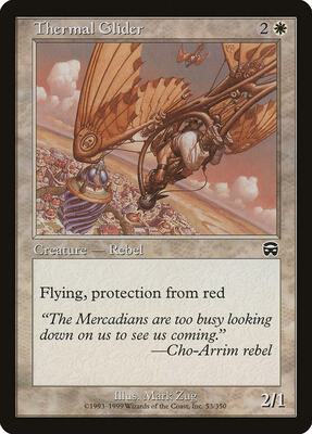 Thermal Glider card from Mercadian Masques