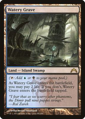 Watery Grave card from Gatecrash