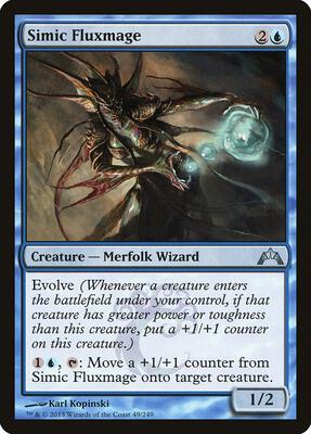 Simic Fluxmage card from Gatecrash