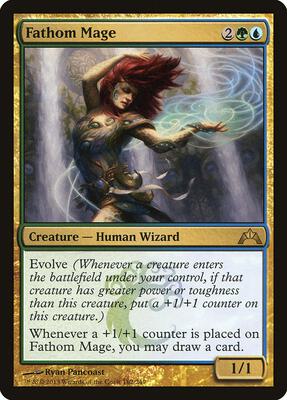 Fathom Mage card from Gatecrash