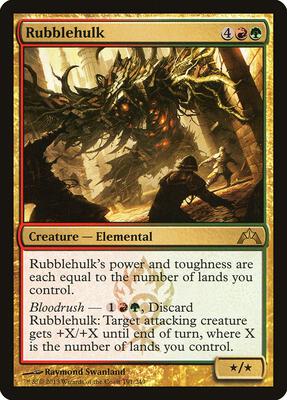 Rubblehulk card from Gatecrash
