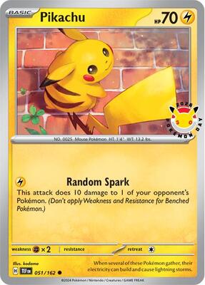 Pikachu (Pokemon Day 2026) card from Miscellaneous Cards & Products