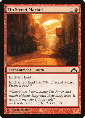 Tin Street Market card from Gatecrash