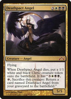 Deathpact Angel card from Gatecrash