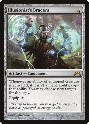 Illusionist's Bracers card from Gatecrash