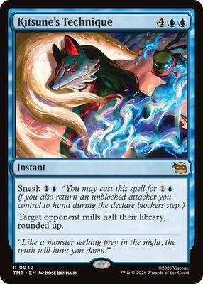 Kitsune's Technique card from Teenage Mutant Ninja Turtles