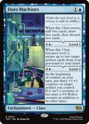 Does Machines card from Teenage Mutant Ninja Turtles