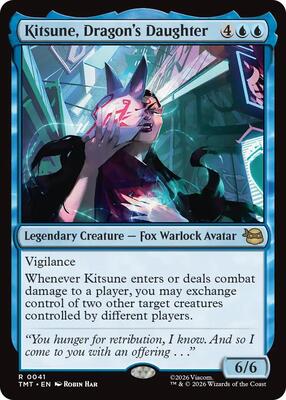 Kitsune, Dragon's Daughter card from Teenage Mutant Ninja Turtles