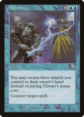 Thwart card from Mercadian Masques