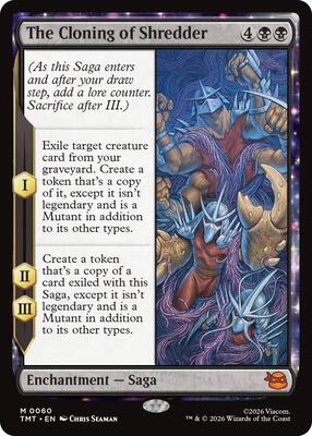 The Cloning of Shredder card from Teenage Mutant Ninja Turtles