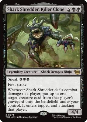 Shark Shredder, Killer Clone card from Teenage Mutant Ninja Turtles