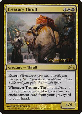 Treasury Thrull card from Prerelease Cards
