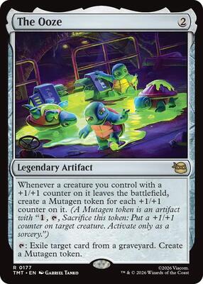 The Ooze card from Teenage Mutant Ninja Turtles