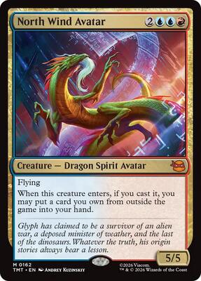 North Wind Avatar card from Teenage Mutant Ninja Turtles