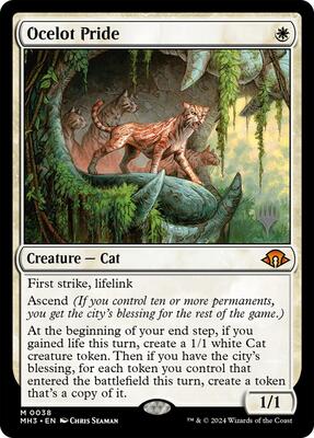 Ocelot Pride card from Promo Pack: Lorwyn Eclipsed